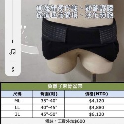 加工品:髖骨帶(毛毯)工資:600元