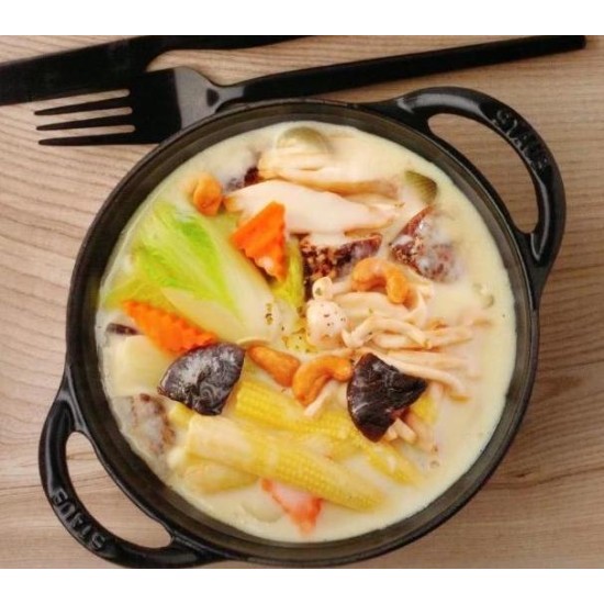 葷菇松露白醬-奶素