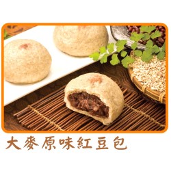 大麥原味紅豆包